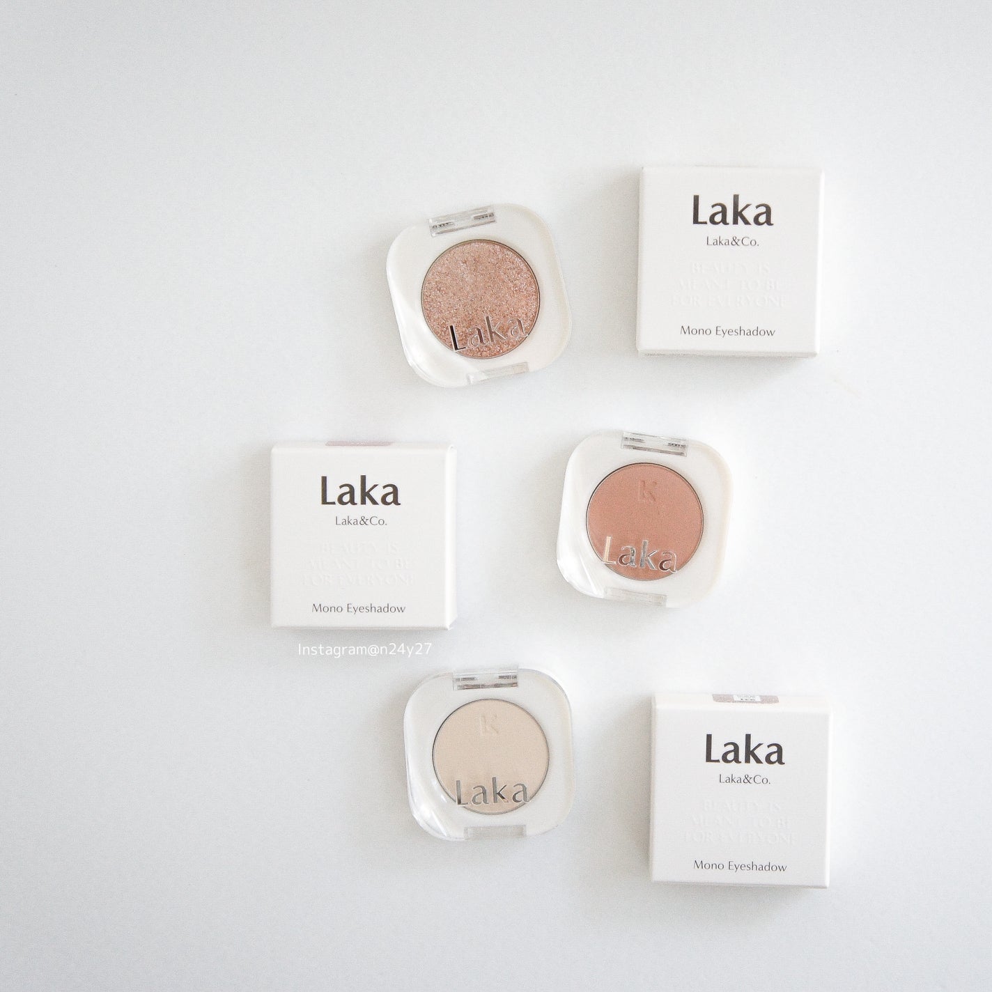 モノアイシャドウ/Laka/単色アイシャドウを使ったクチコミ(1枚目)