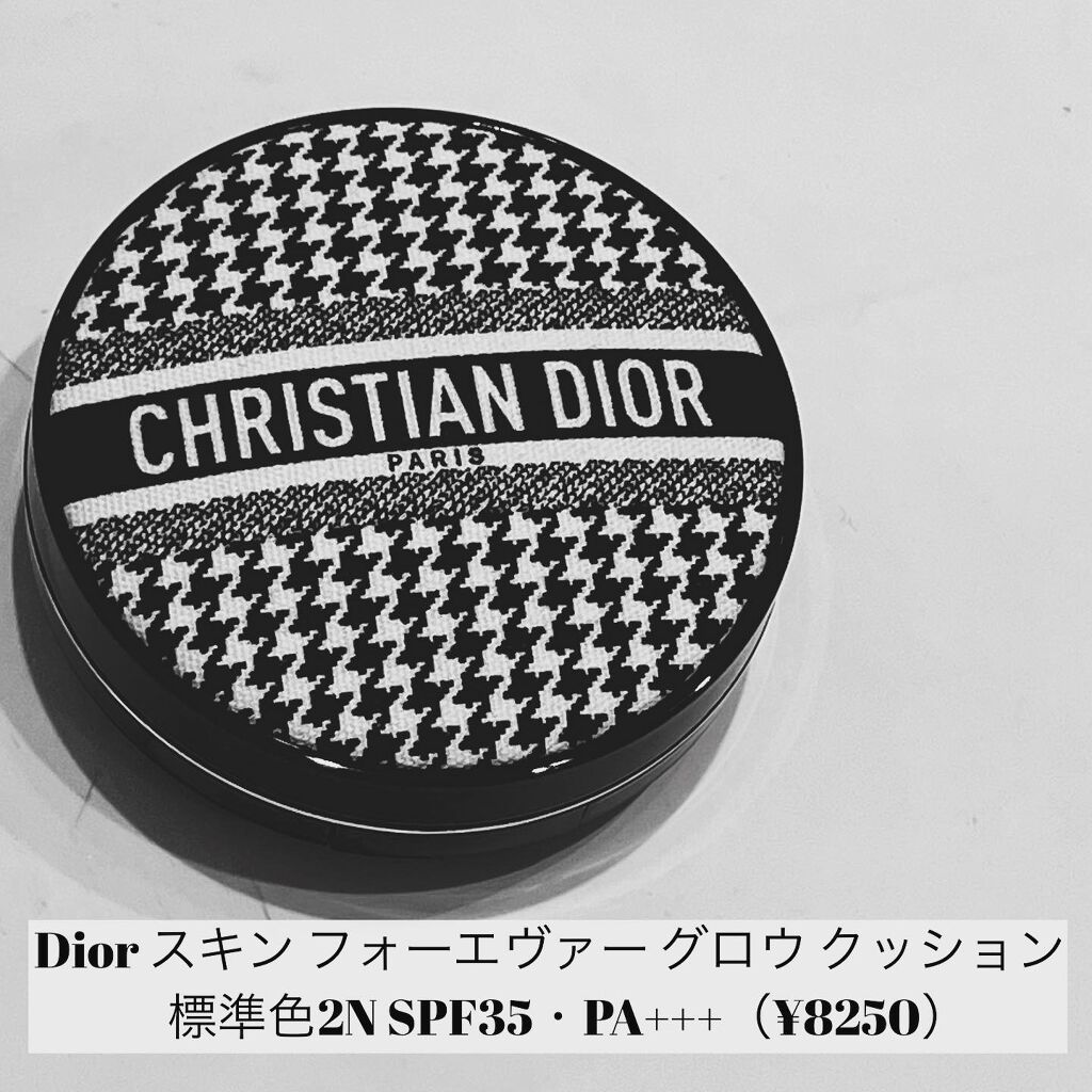 【旧】ディオールスキン フォーエヴァー クッション 00 ニュートラル<ニュー ルック エディション>（生産終了）/Dior/クッションファンデーションを使ったクチコミ（1枚目）
