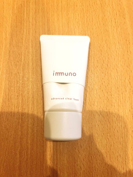 アドバンスド クリアフォーム/immuno/洗顔フォームを使ったクチコミ(1枚目)