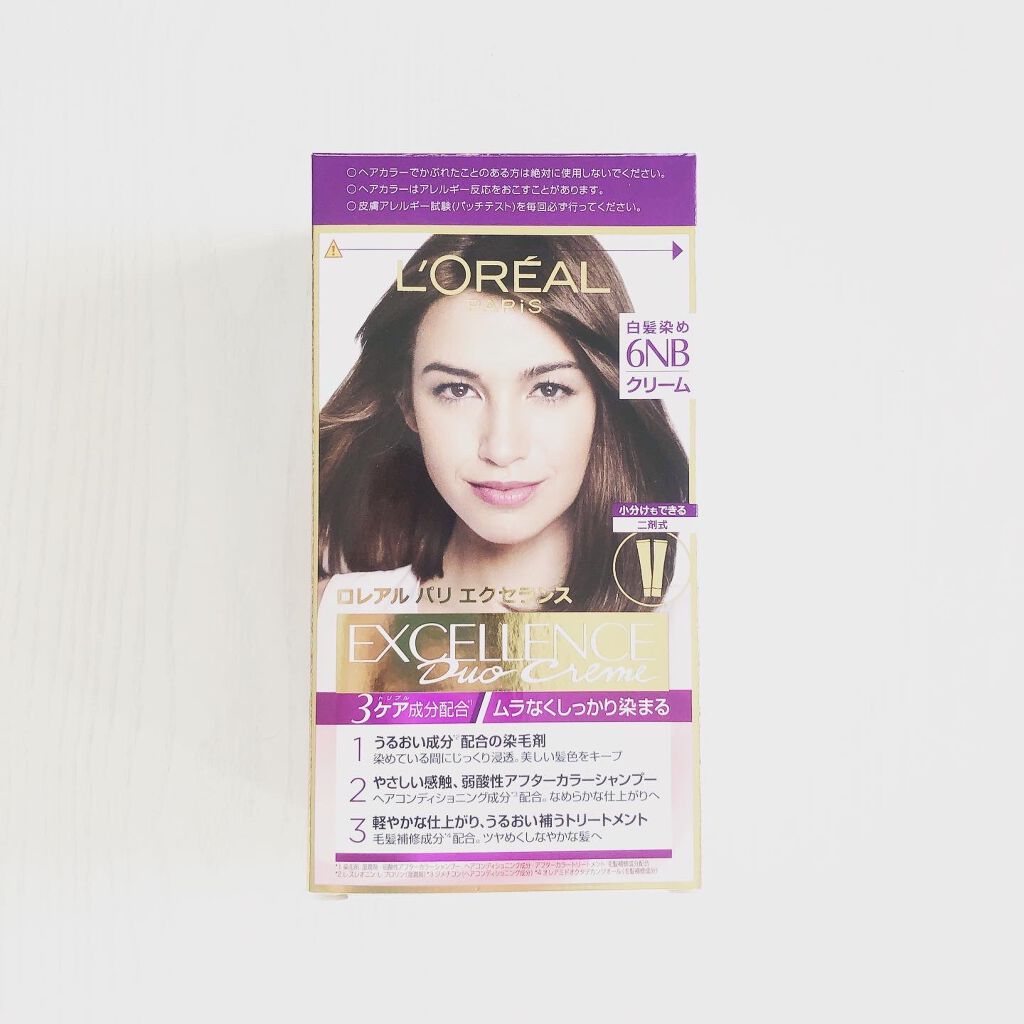 エクセランス R クリームタイプ /ロレアル パリ/ヘアカラーを使ったクチコミ(1枚目)