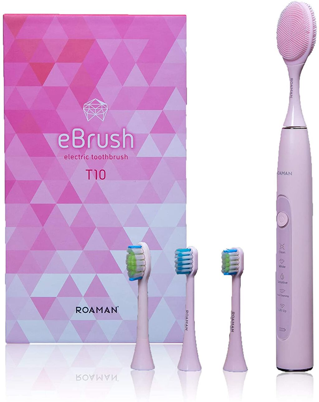 音波電動歯ブラシT10 ピンク