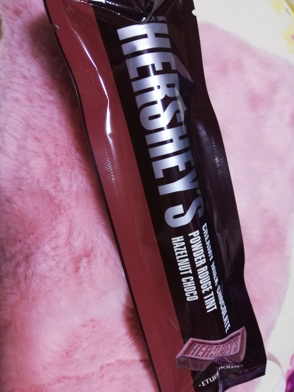 ハーシー パウダールージュティント/ETUDE/口紅を使ったクチコミ(1枚目)