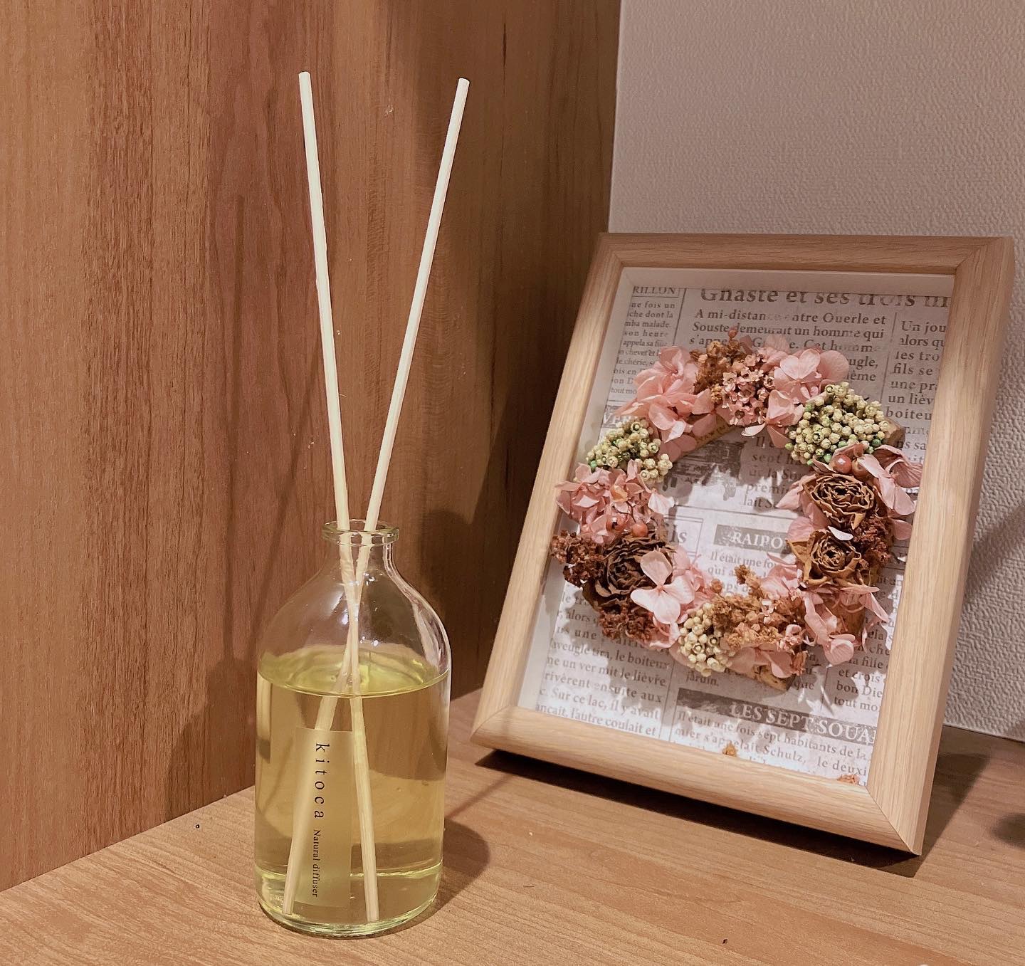 消臭リードディフューザー/Kitoca　木と果/ルームフレグランスを使ったクチコミ（1枚目）