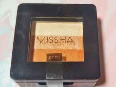 トリプルシャドウ No.08/MISSHA/アイシャドウパレットを使ったクチコミ（1枚目）