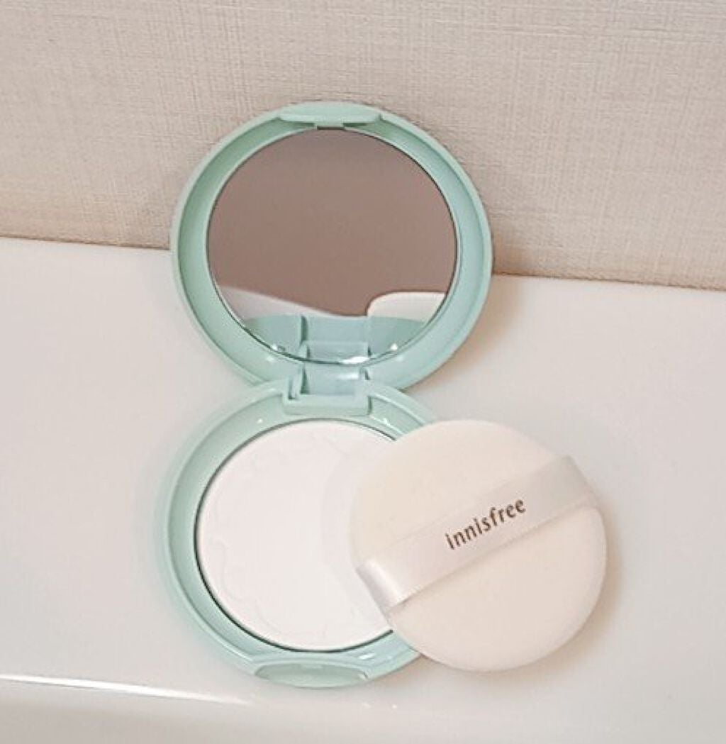 ノーセバム ミネラルパクト N/innisfree/プレストパウダーを使ったクチコミ(2枚目)