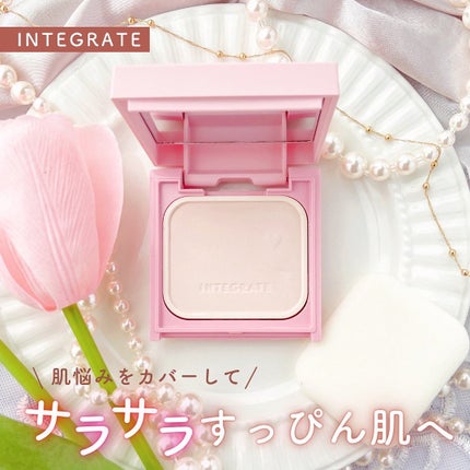 すっぴんメイカー トーンアップパウダーUV/インテグレート/プレストパウダーを使ったクチコミ(1枚目)