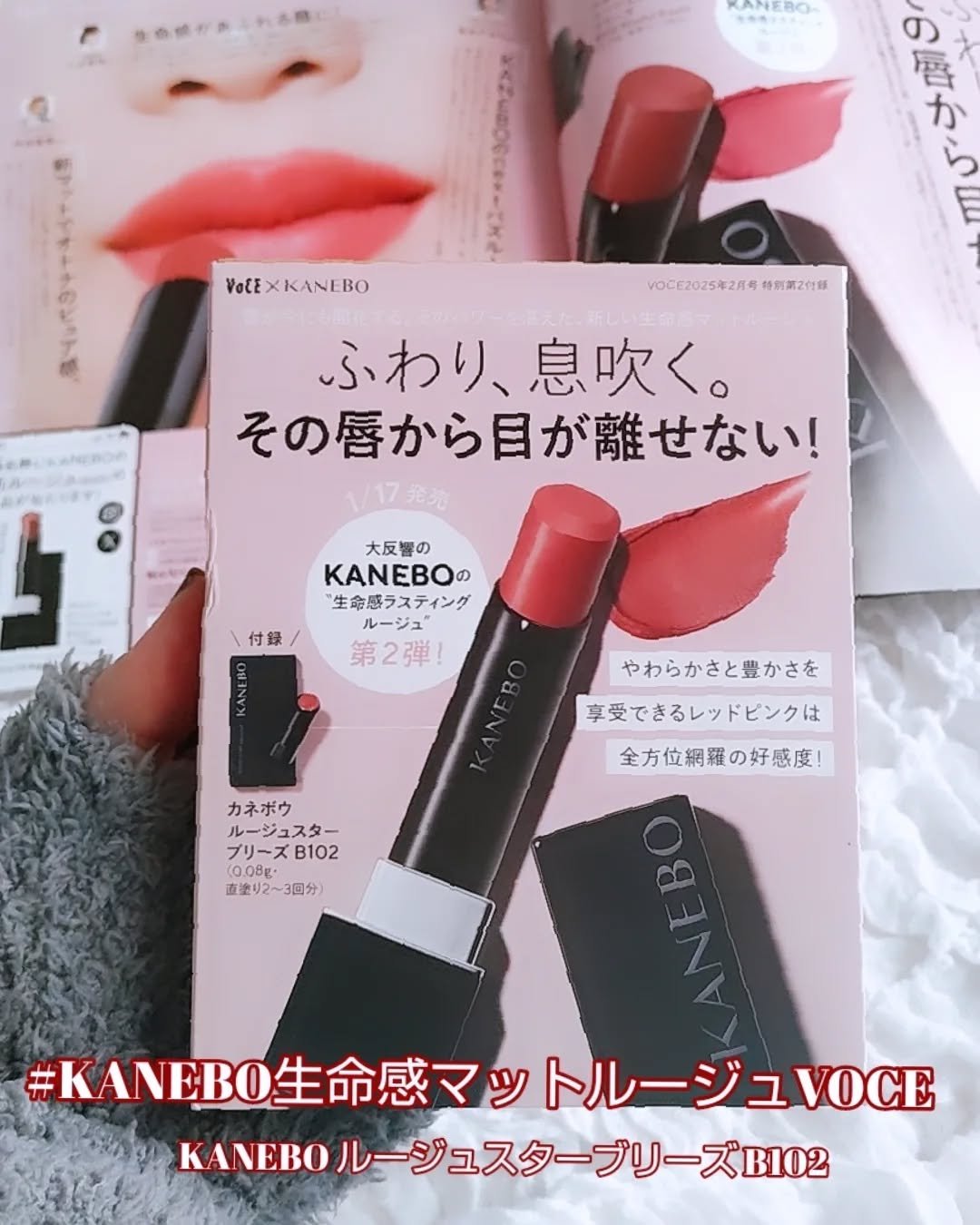 ルージュスターヴァイブラント/KANEBO/口紅を使ったクチコミ（1枚目）