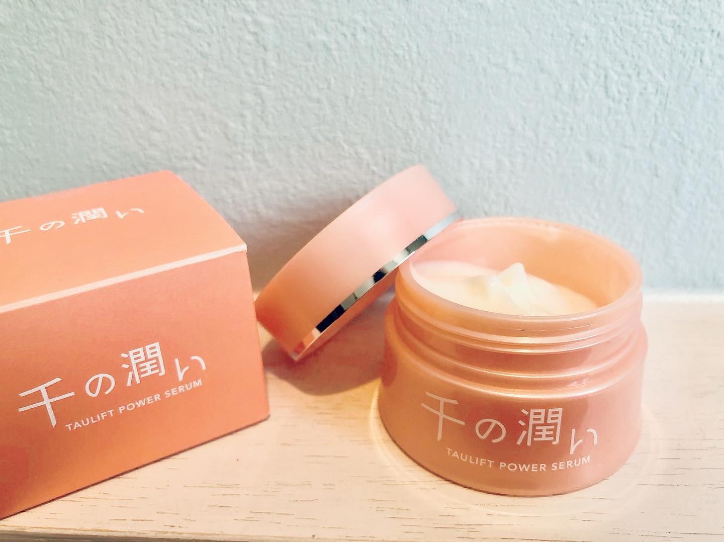 タウリフトパワーセラム/千の潤い/美容液を使ったクチコミ（2枚目）