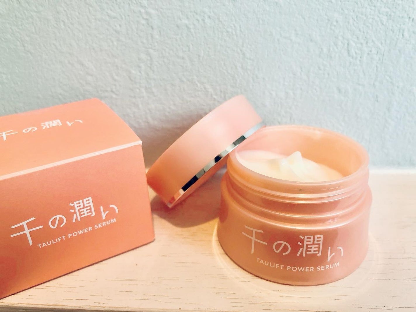 タウリフトパワーセラム/千の潤い/美容液を使ったクチコミ(2枚目)