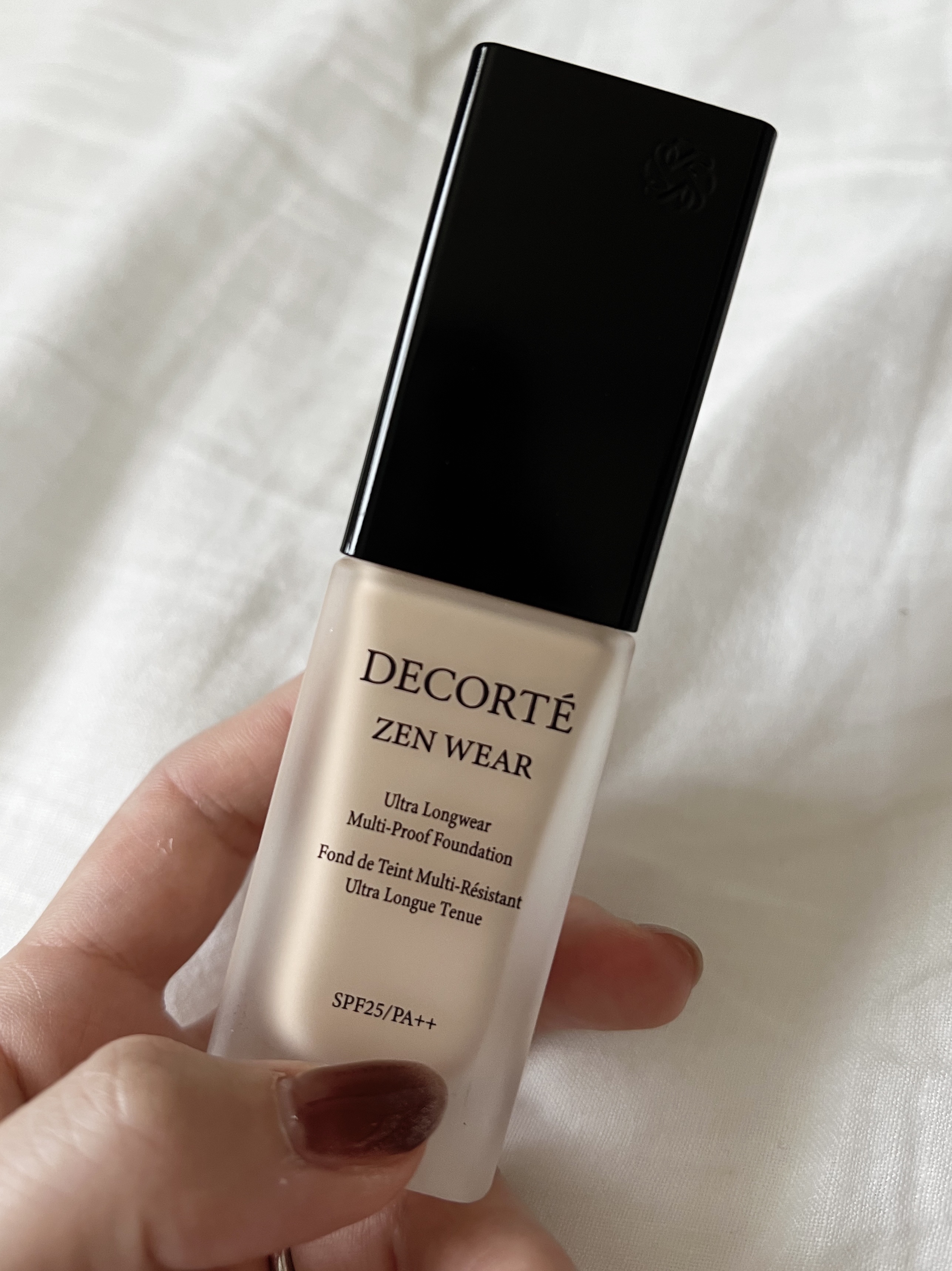 ゼン ウェア フルイド/DECORTÉ/リキッドファンデーションを使ったクチコミ（1枚目）