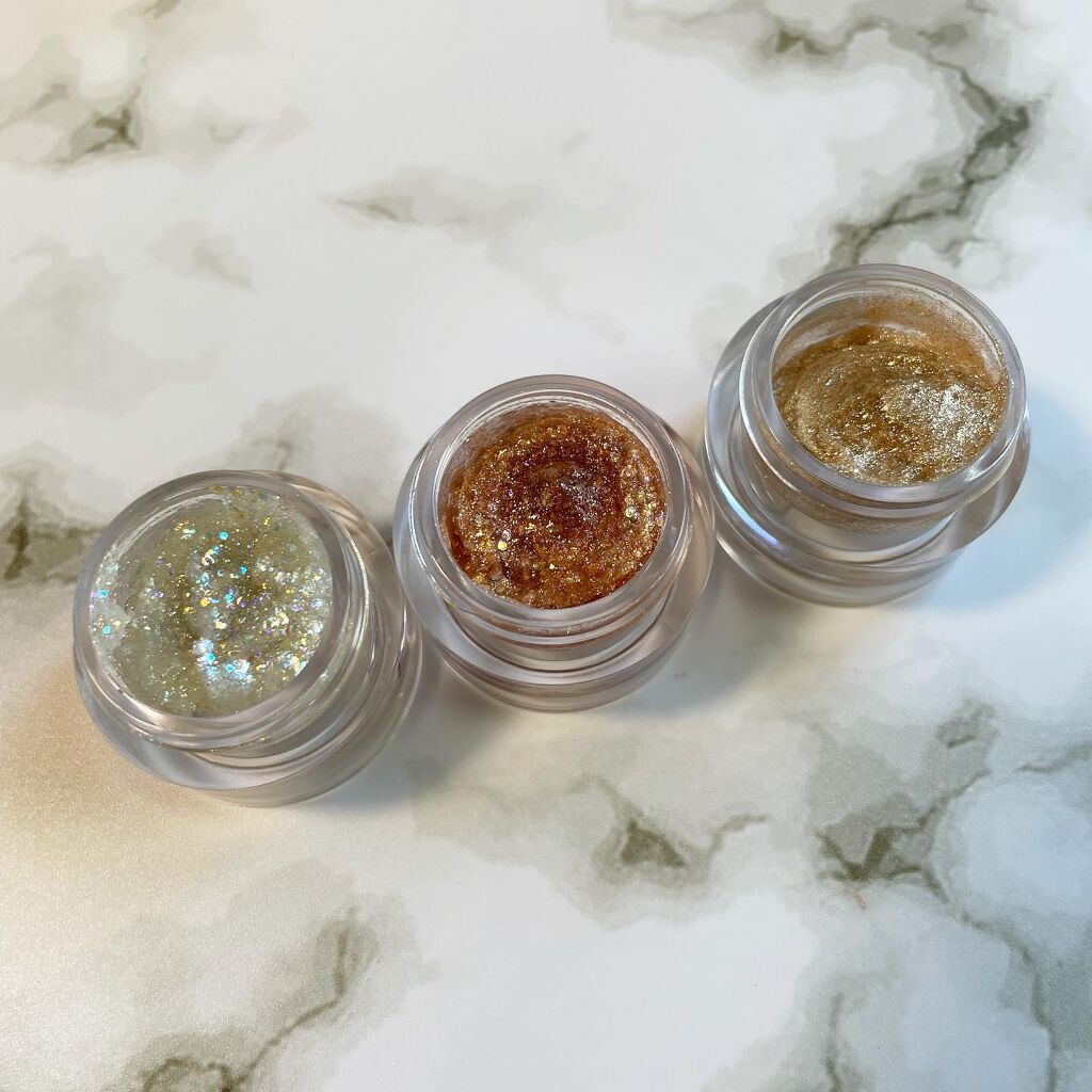 シャイラスティンググリッタージェル/POPSY NOTE/グリッターを使ったクチコミ（2枚目）