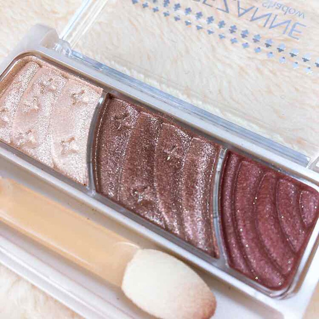 トーンアップアイシャドウ/CEZANNE/アイシャドウパレットを使ったクチコミ（2枚目）