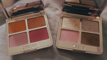 アニマルアイシャドウ(4シェード)/ZEESEA/アイシャドウパレットを使ったクチコミ(2枚目)