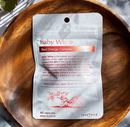 Baby White 60粒/renaTerra/美容サプリメントを使ったクチコミ(3枚目)