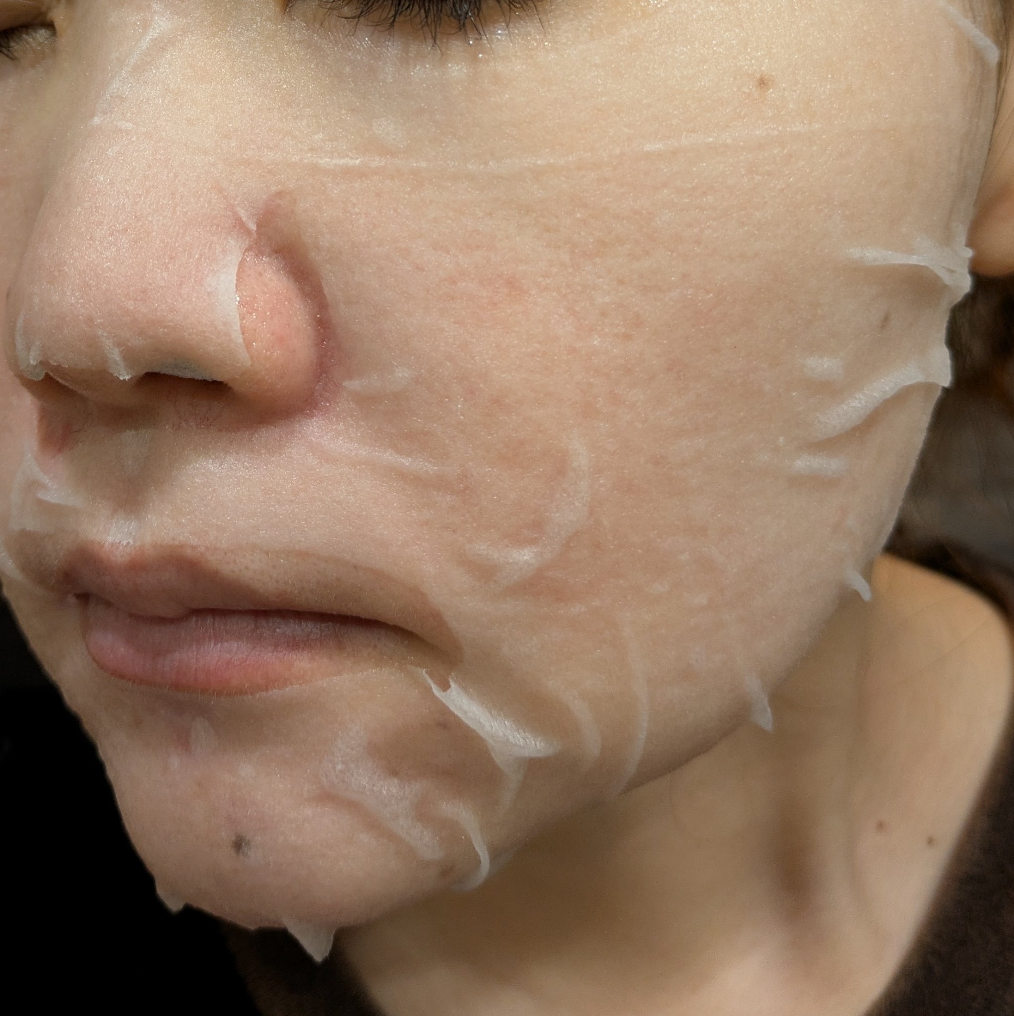 Thanks Berry ダージリンティー マスク/manyo/シートマスク・パックを使ったクチコミ（3枚目）