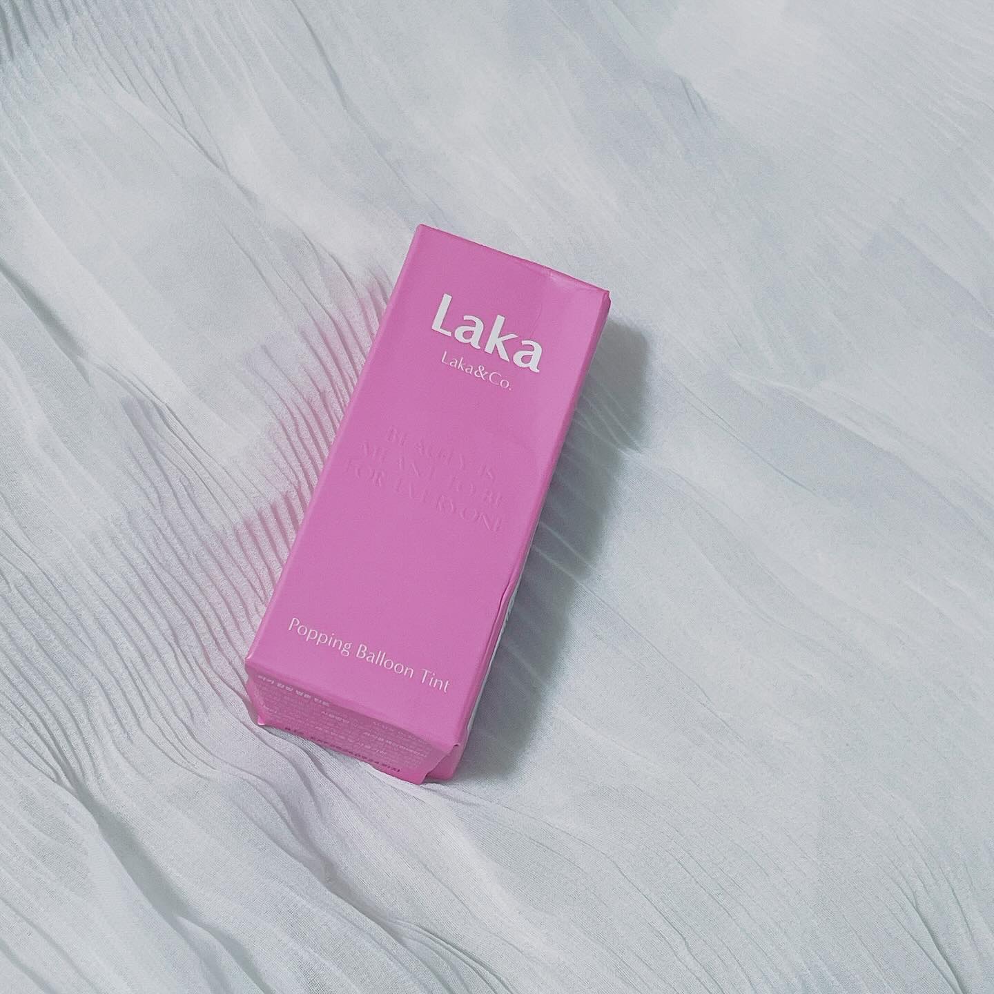 ポッピングバルーンティント/Laka/リップティントを使ったクチコミ（3枚目）
