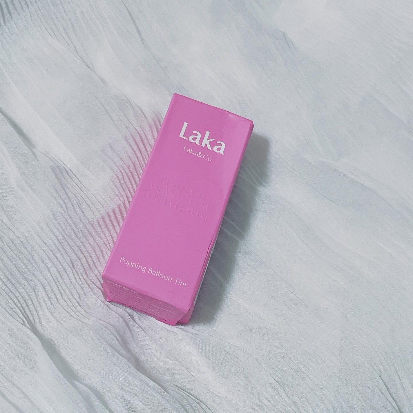 ポッピングバルーンティント/Laka/リップティントを使ったクチコミ(3枚目)