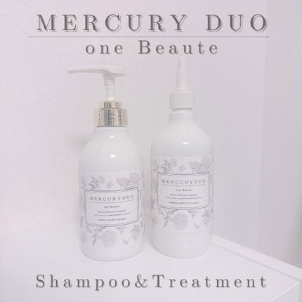 フレグランスシャンプー&ウォータートリートメント スパークリングフローラルの香り/MERCURYDUO/市販シャンプーを使ったクチコミ(1枚目)