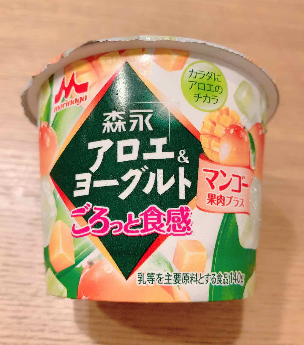 試してみた アロエヨーグルト 森永 Lips