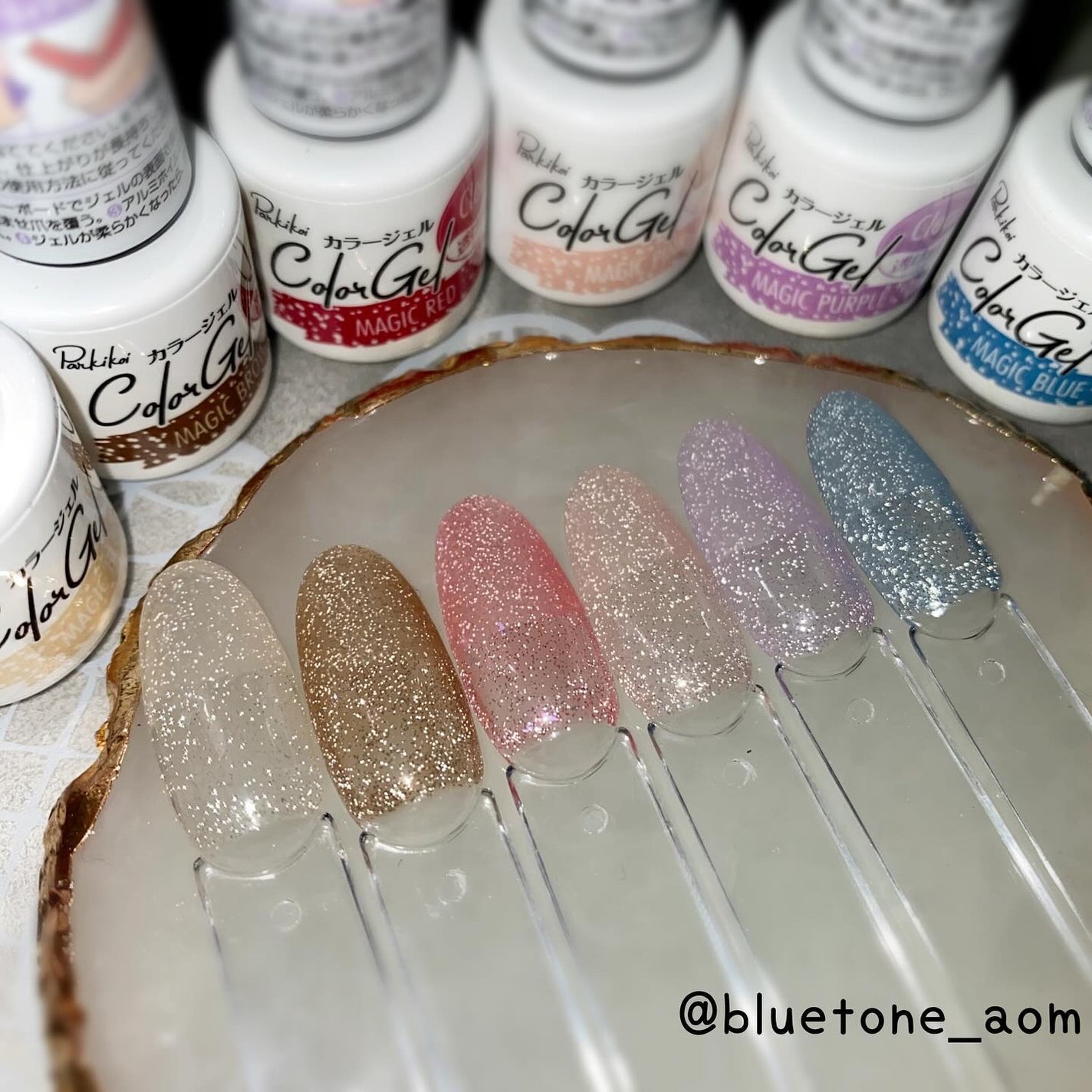 パル カラージェル/キャンドゥ/ジェルネイルを使ったクチコミ(6枚目)