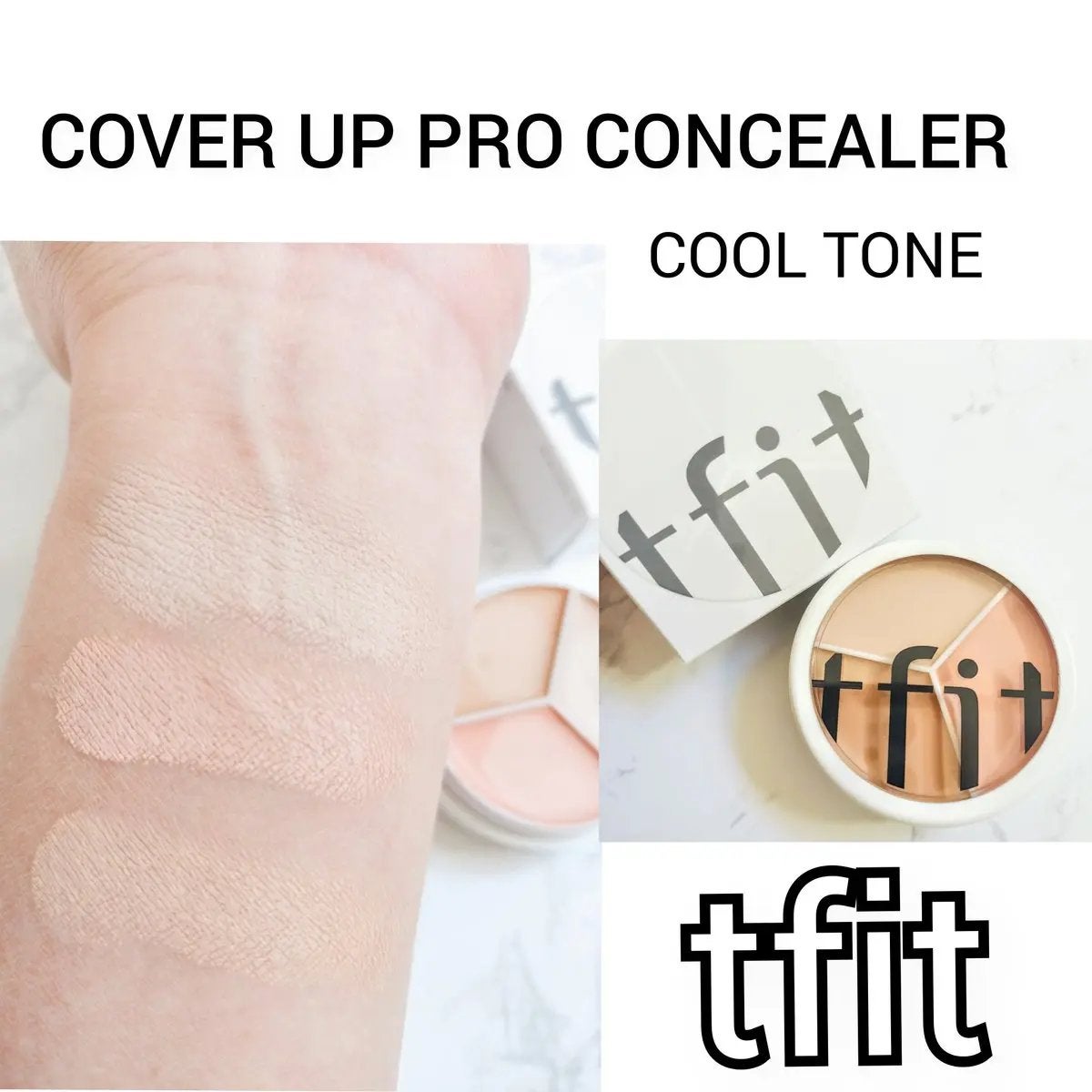 カバーアッププロコンシーラー/TFIT/パレットコンシーラーを使ったクチコミ(4枚目)