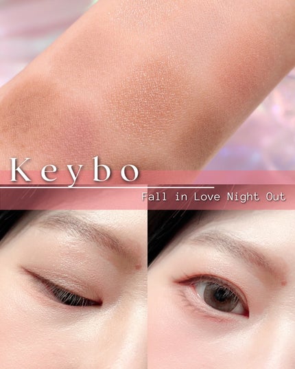 KEYBO FALL IN LOVE SHADOW PALETTE/keybo/アイシャドウパレットを使ったクチコミ(8枚目)