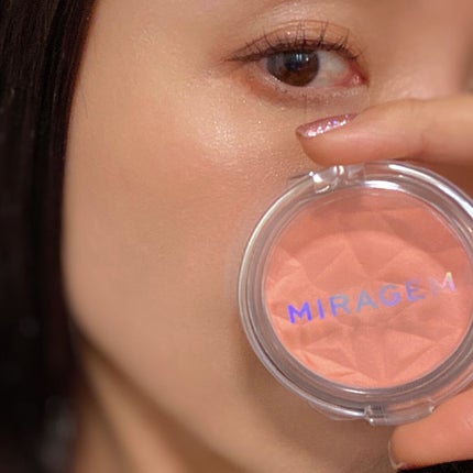 ヌーディージェムチーク/MIRAGEM/パウダーチークを使ったクチコミ(2枚目)