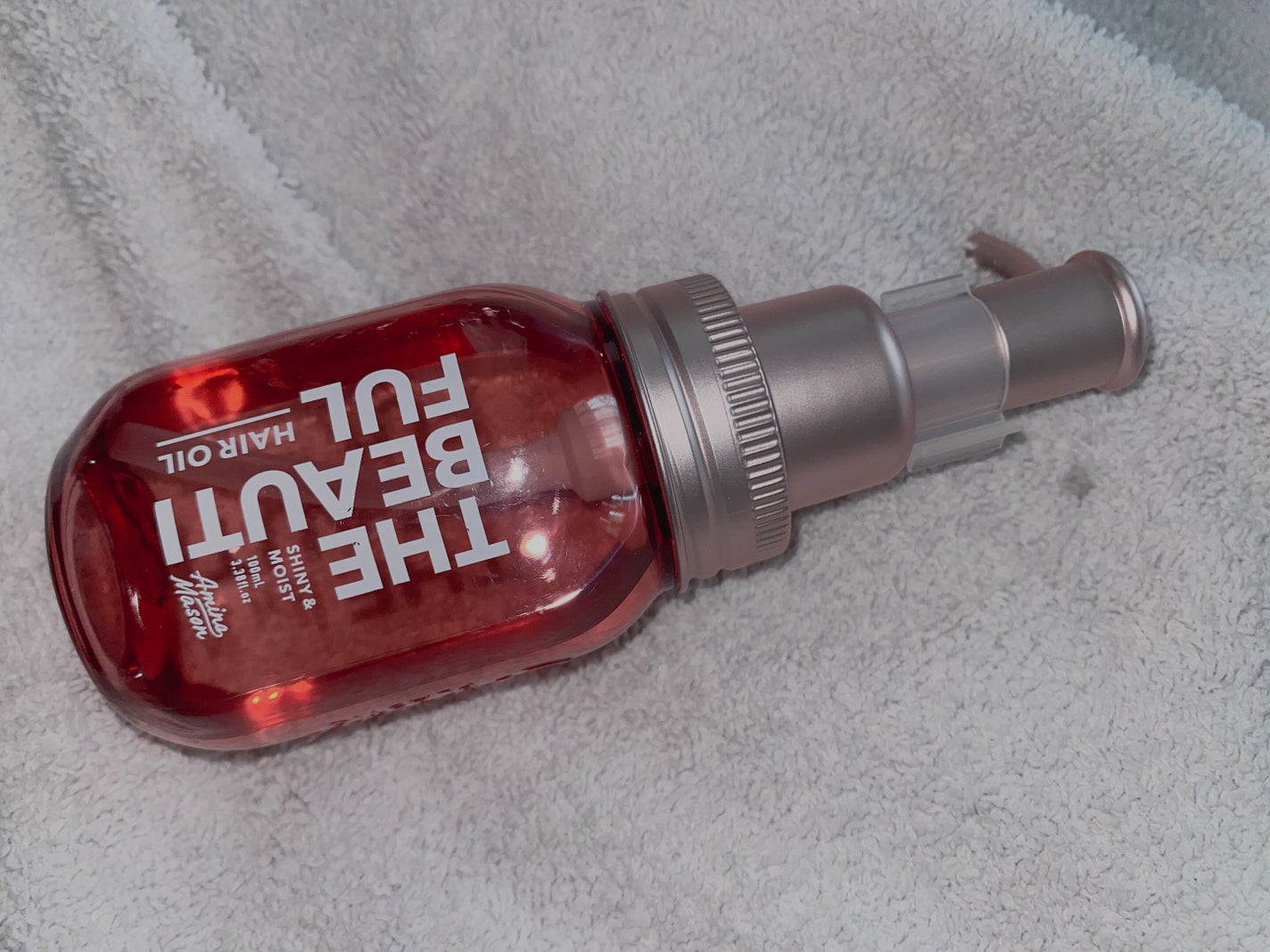 アミノメイソン シャイニー&モイスト ヘアオイル/アミノメイソン/ヘアオイルを使ったクチコミ(1枚目)