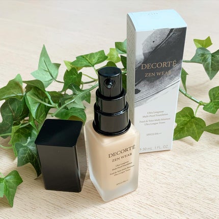 ゼン ウェア フルイド/DECORTÉ/リキッドファンデーションを使ったクチコミ(1枚目)