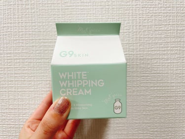 WHITE WHIPPING CREAM(ウユクリーム)/G9SKIN/化粧下地を使ったクチコミ（2枚目）