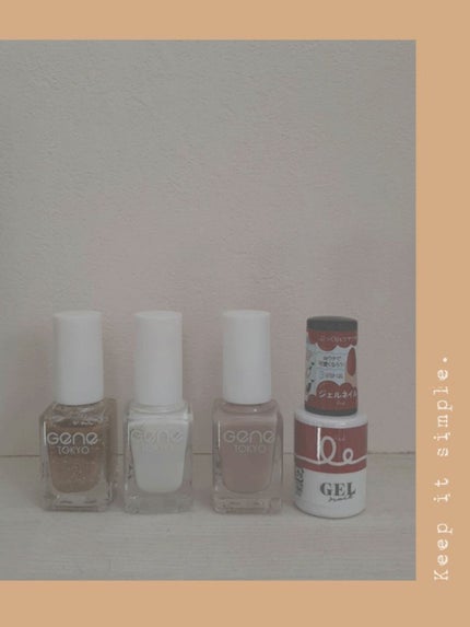 NENE on LIPS 「こんにちは!今回は秋冬ネイルしてみました🍁❄️ダイソーで揃う、..」(4枚目)