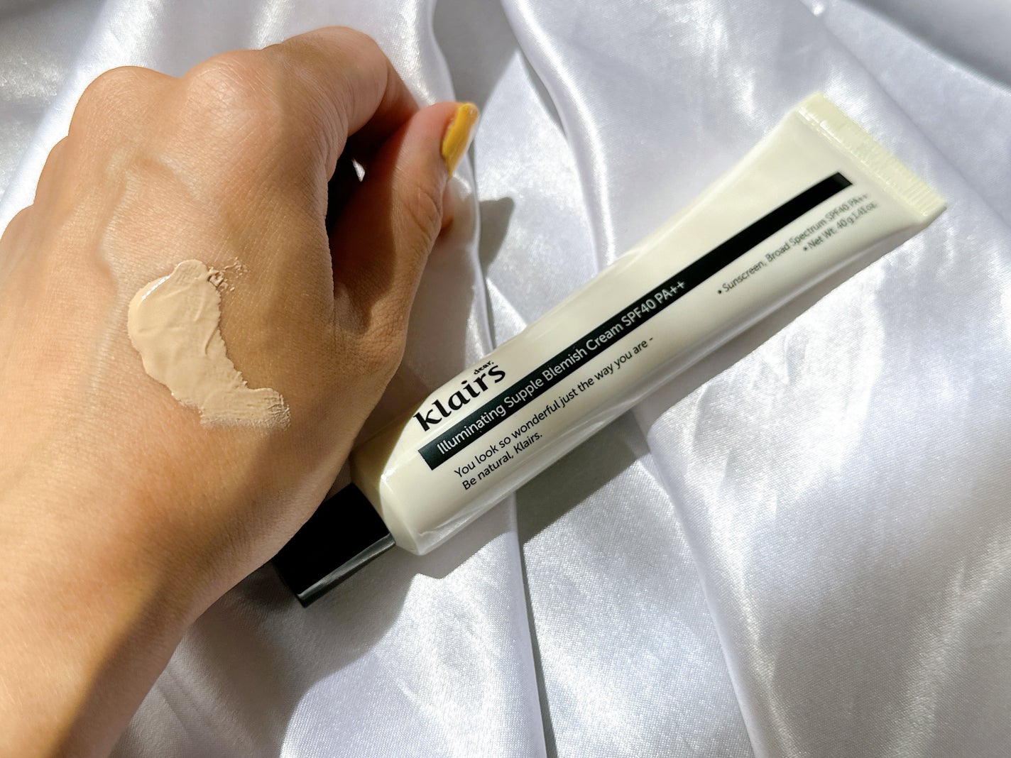 イルミネーティングサプルブレミッシュクリーム(40ml)/Klairs/化粧下地を使ったクチコミ(3枚目)