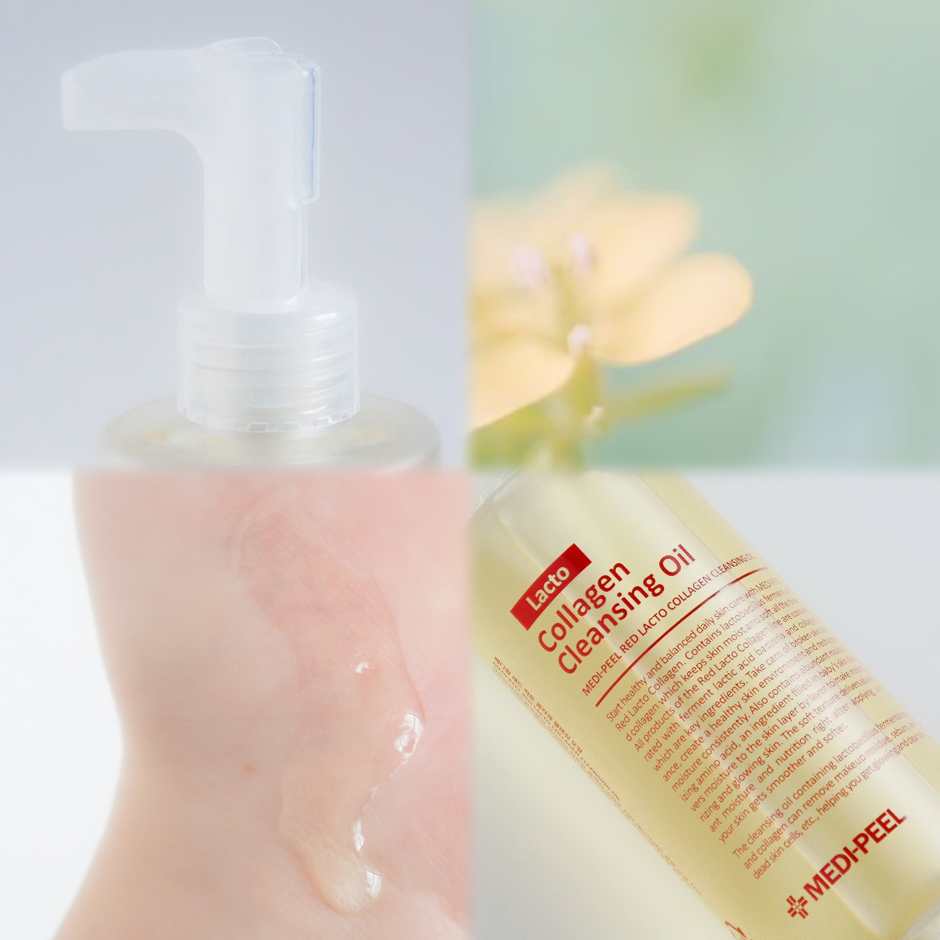 レッドラクトコラーゲンクレンジングオイル/MEDIPEEL/オイルクレンジングを使ったクチコミ（2枚目）