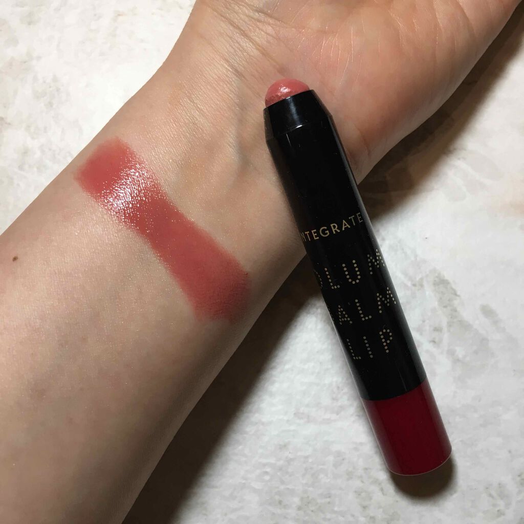 ボリュームバームリップ N BE382/インテグレート/口紅を使ったクチコミ（1枚目）