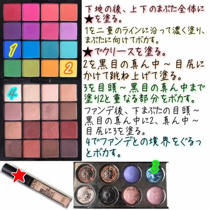 UT シャドウ パレット/NYX Professional Makeup/アイシャドウパレットを使ったクチコミ(2枚目)