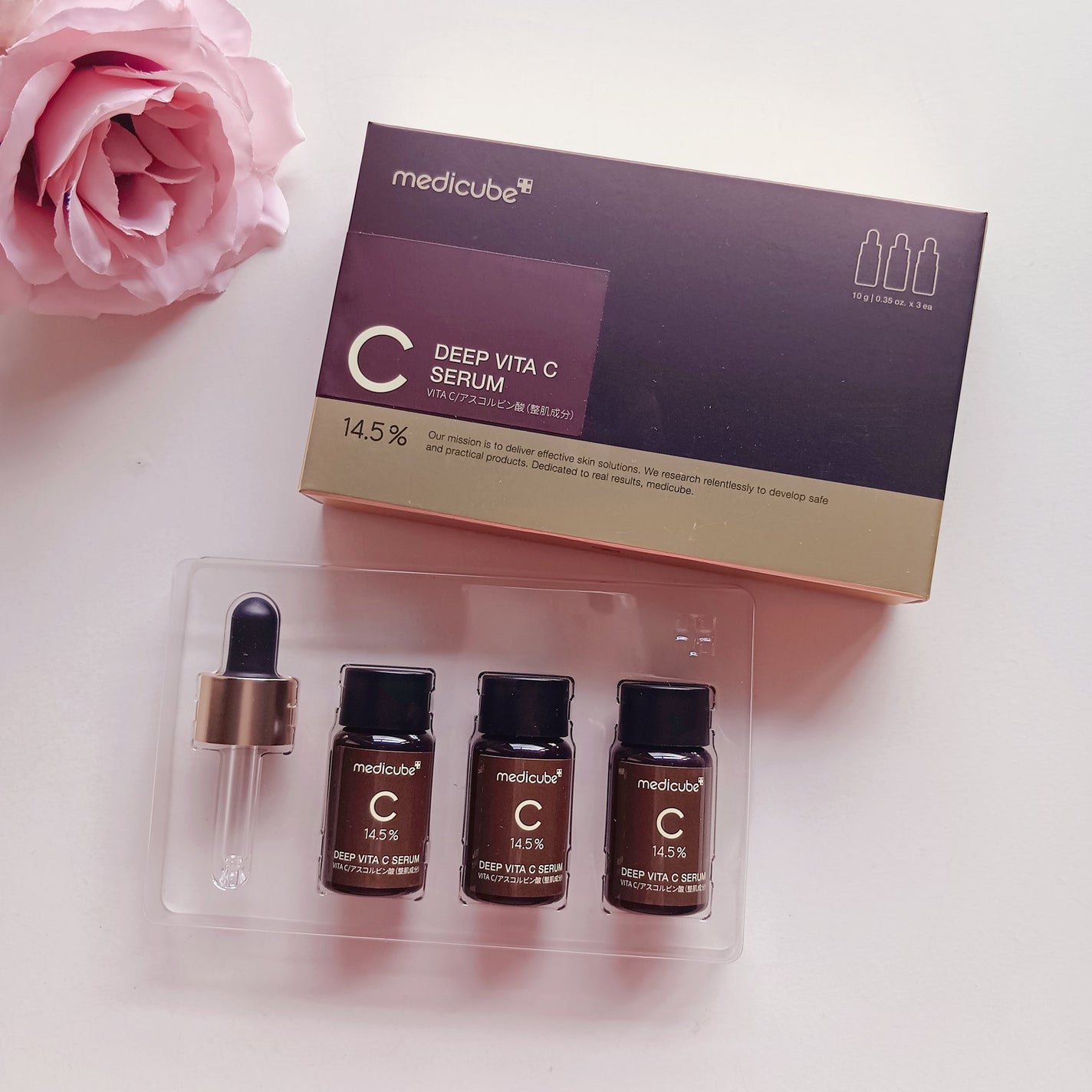 ディープビタCアンプル2.0/MEDICUBE/美容液を使ったクチコミ(1枚目)