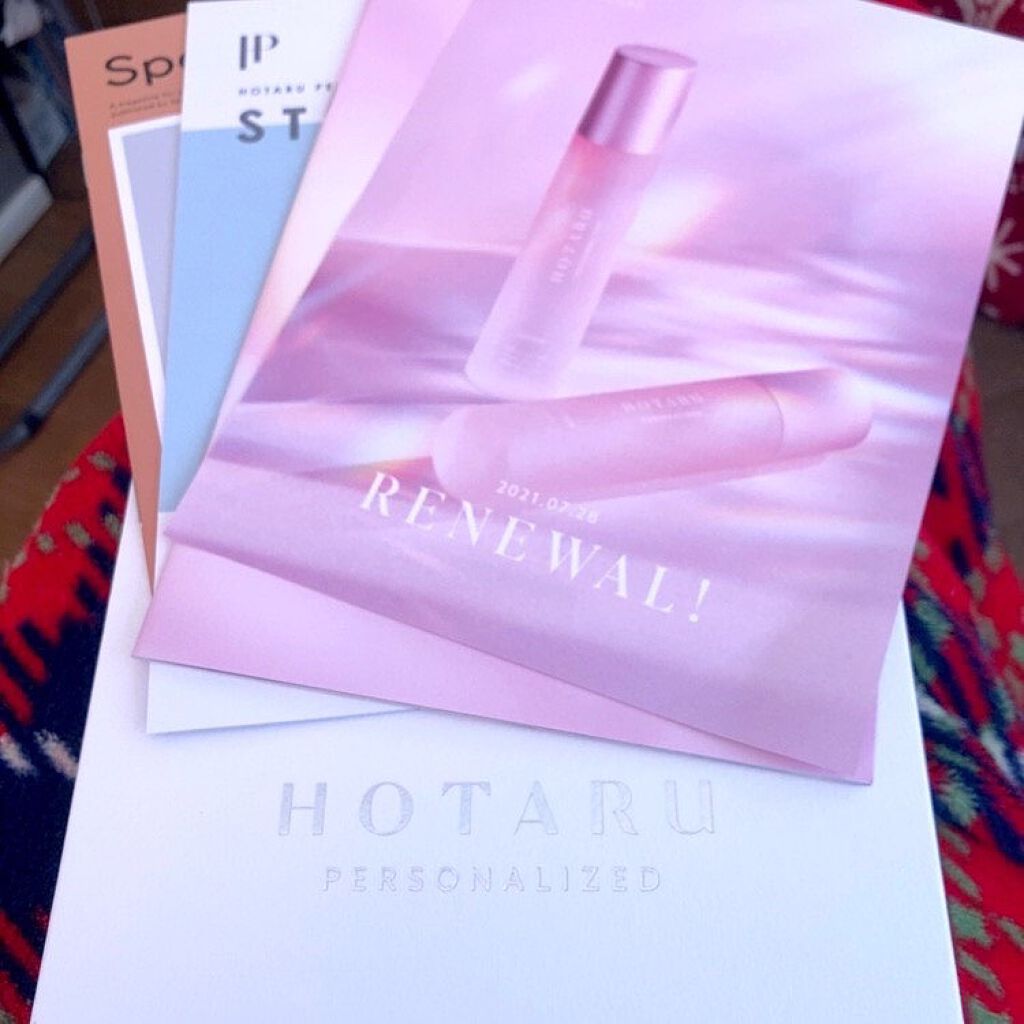  HOTARU PERSONALIZED LOTION／MOISTURIZER /HOTARU PERSONALIZED/スキンケアキットを使ったクチコミ（1枚目）