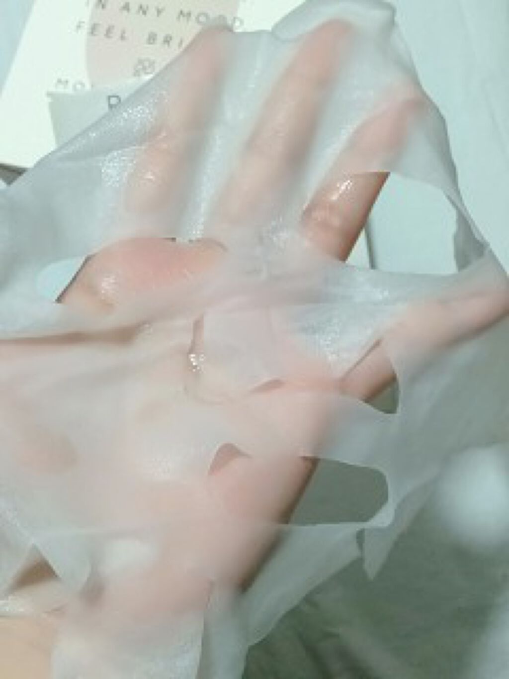 RICE FACE MASKライスバリアフェイスマスク MOISTCLEAR/KOUJIHIME/シートマスク・パックを使ったクチコミ（2枚目）