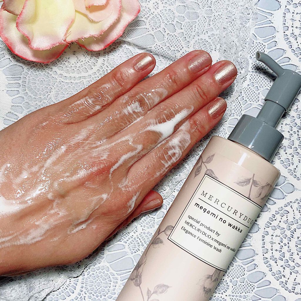 MERCURYDUO　エレガンスフェミニンウォッシュ/R&/デリケートゾーンケアを使ったクチコミ（2枚目）