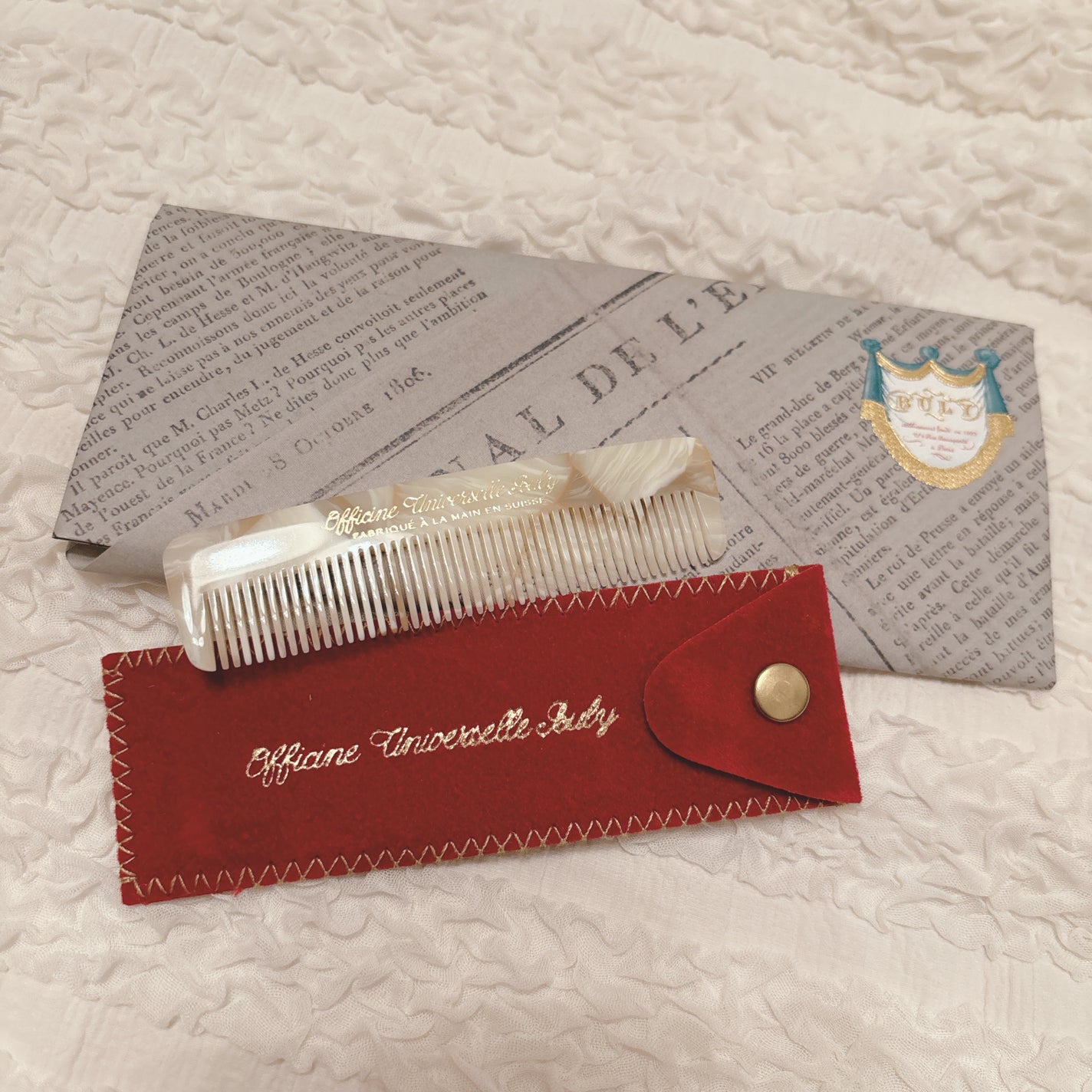 ザ・ラショネル - ザ・ベンジャミン/オフィシーヌ・ユニヴェルセル・ビュリー/ヘアコームを使ったクチコミ(2枚目)