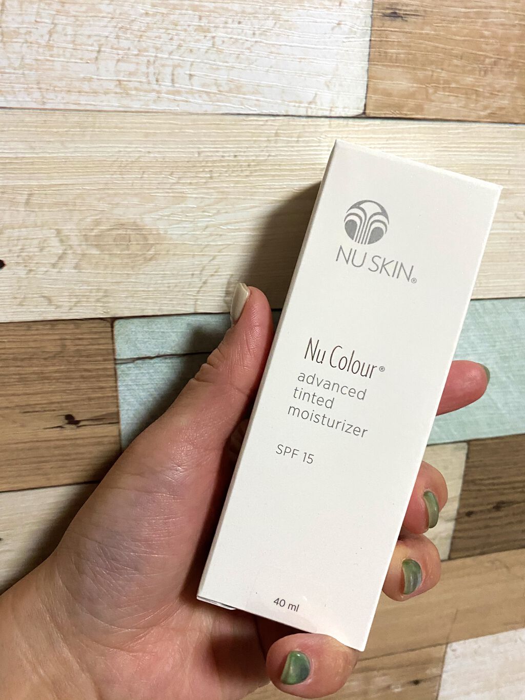 ニュースキン リキッドファンデーションのクチコミ「ニュースキンの50%が美容液のファンデ。

最初手に取った時、水っぽい？と思った、柔らかくみず.....」（2枚目）