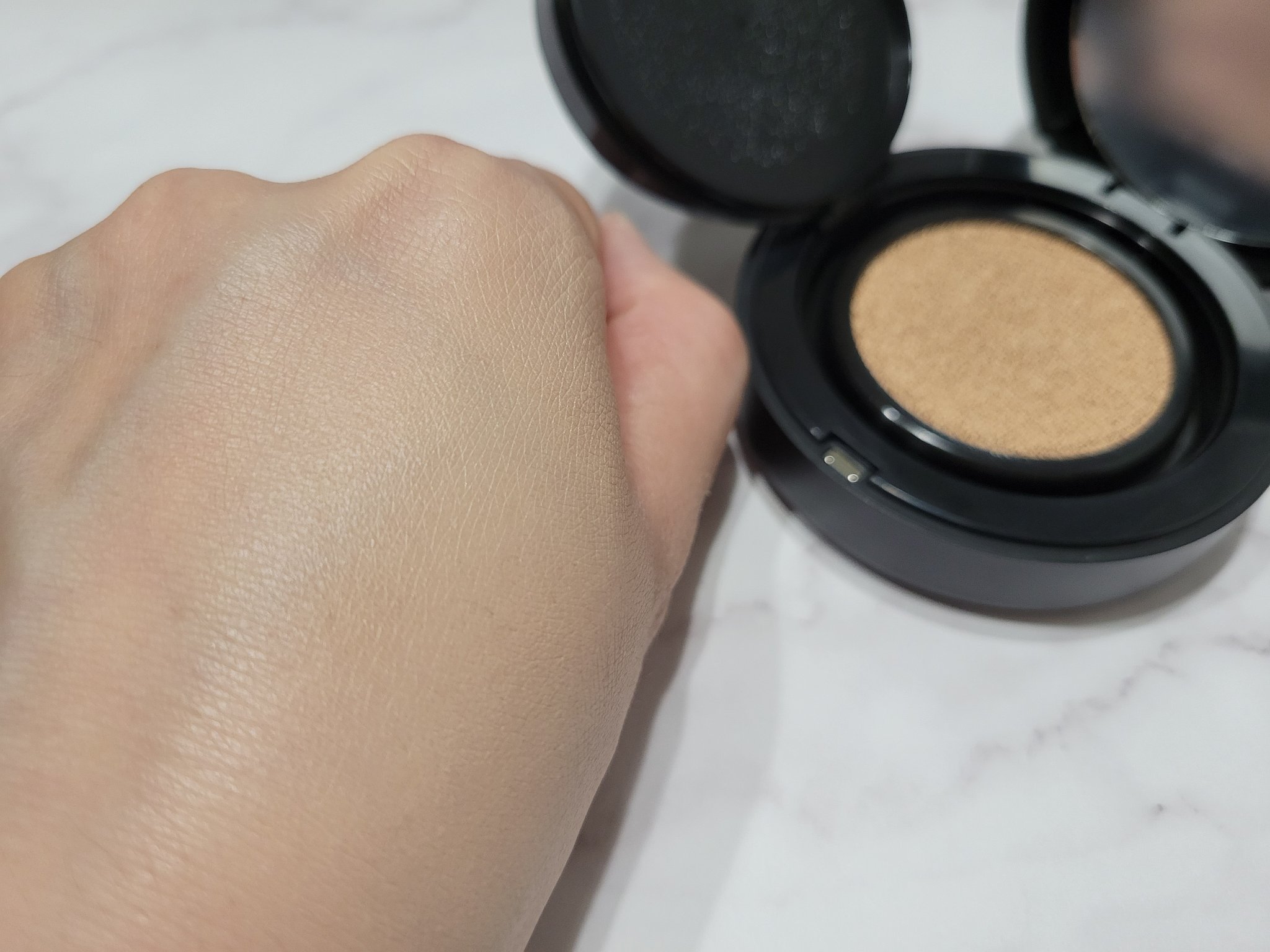 ジャビンドゥソウル ウインクファンデーションパクト/Javin De Seoul/クッションファンデーションを使ったクチコミ（3枚目）