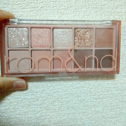 ベターザンパレット/rom&nd/アイシャドウパレットを使ったクチコミ(2枚目)