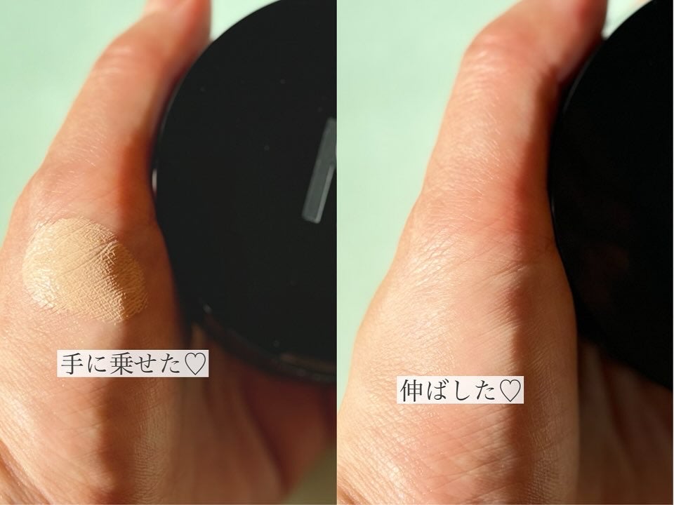 ブラック クッション ファンデーション/HERA/クッションファンデーションを使ったクチコミ(3枚目)