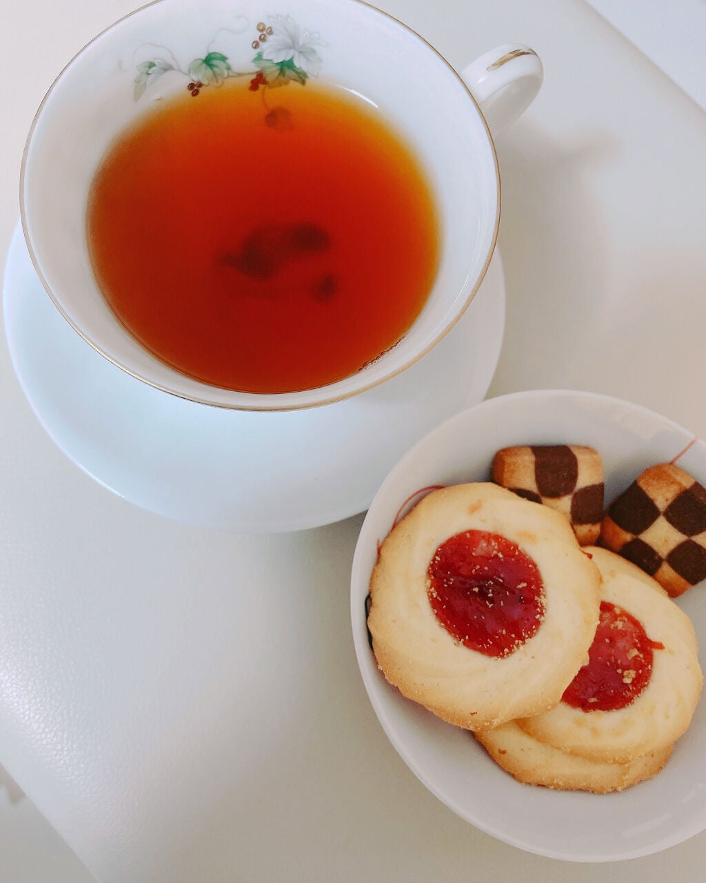 ローズヒップ&ハイビスカス/ポンパドール/ドリンクを使ったクチコミ(1枚目)