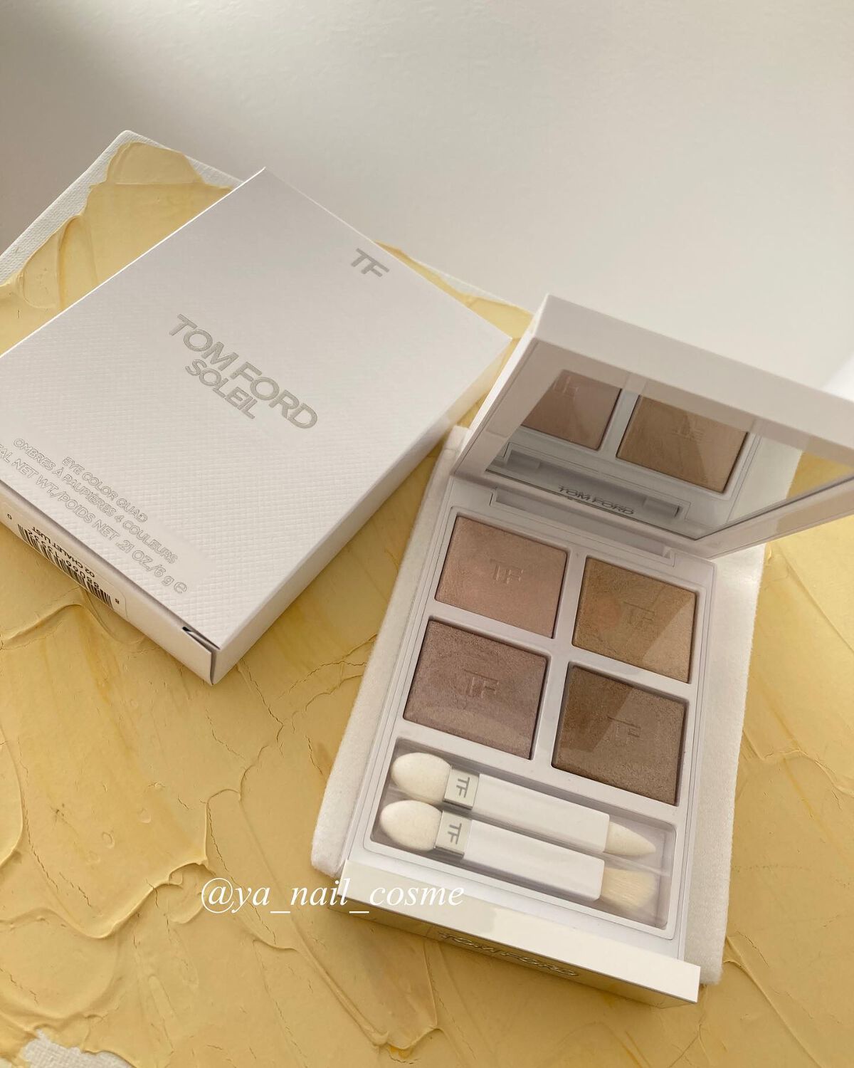 ソレイユ アイ カラー クォード 002/TOM FORD BEAUTY/アイシャドウパレットを使ったクチコミ（1枚目）