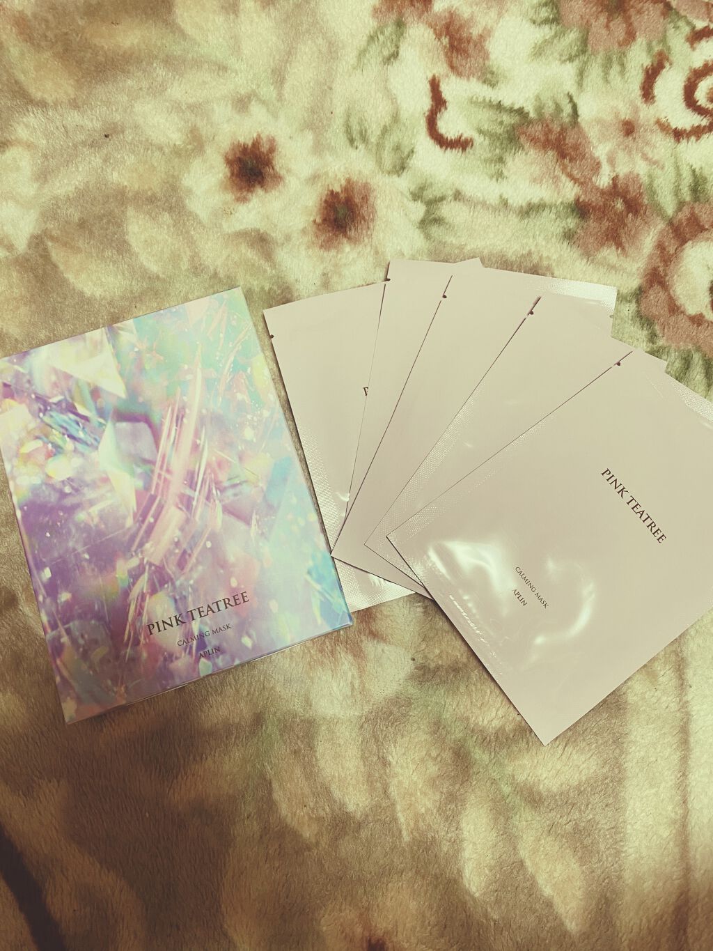 ピンクティーツリーマスクパック/APLIN/シートマスク・パックを使ったクチコミ（1枚目）