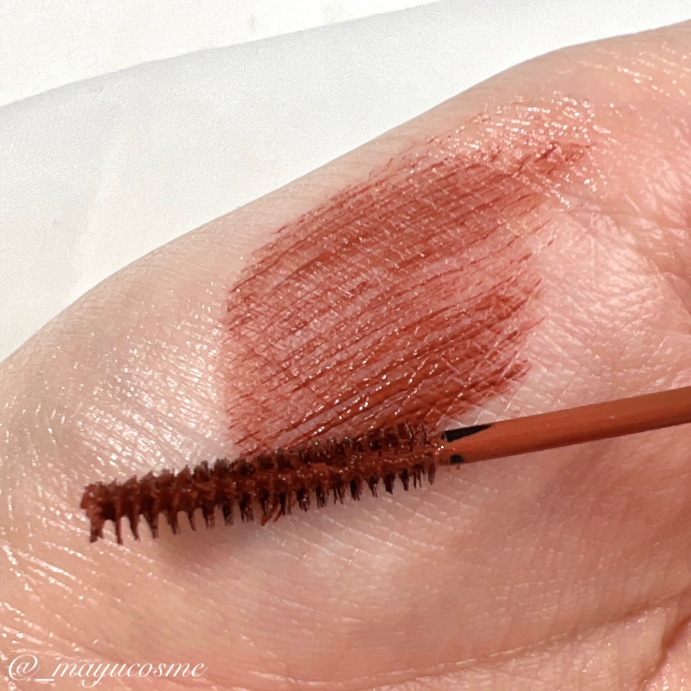 エテュセ アイエディション(マスカラ) 03 セピアブラウン/ettusais/マスカラを使ったクチコミ（2枚目）