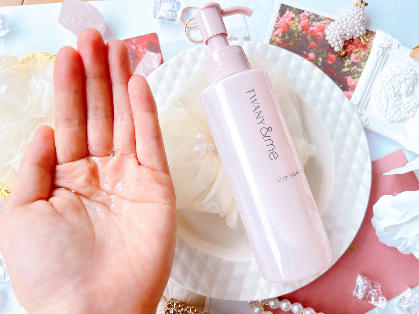デュアルウォッシュハグ/TWANY&me/クレンジングウォーターを使ったクチコミ(2枚目)
