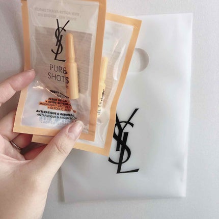 ピュアショット ナイト リチャージセラム/YVES SAINT LAURENT BEAUTE/美容液を使ったクチコミ(1枚目)